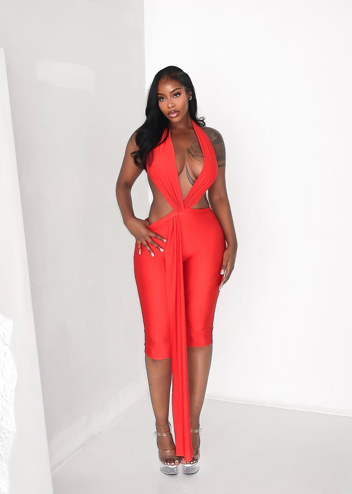 Kimlee jumpsuit - Red