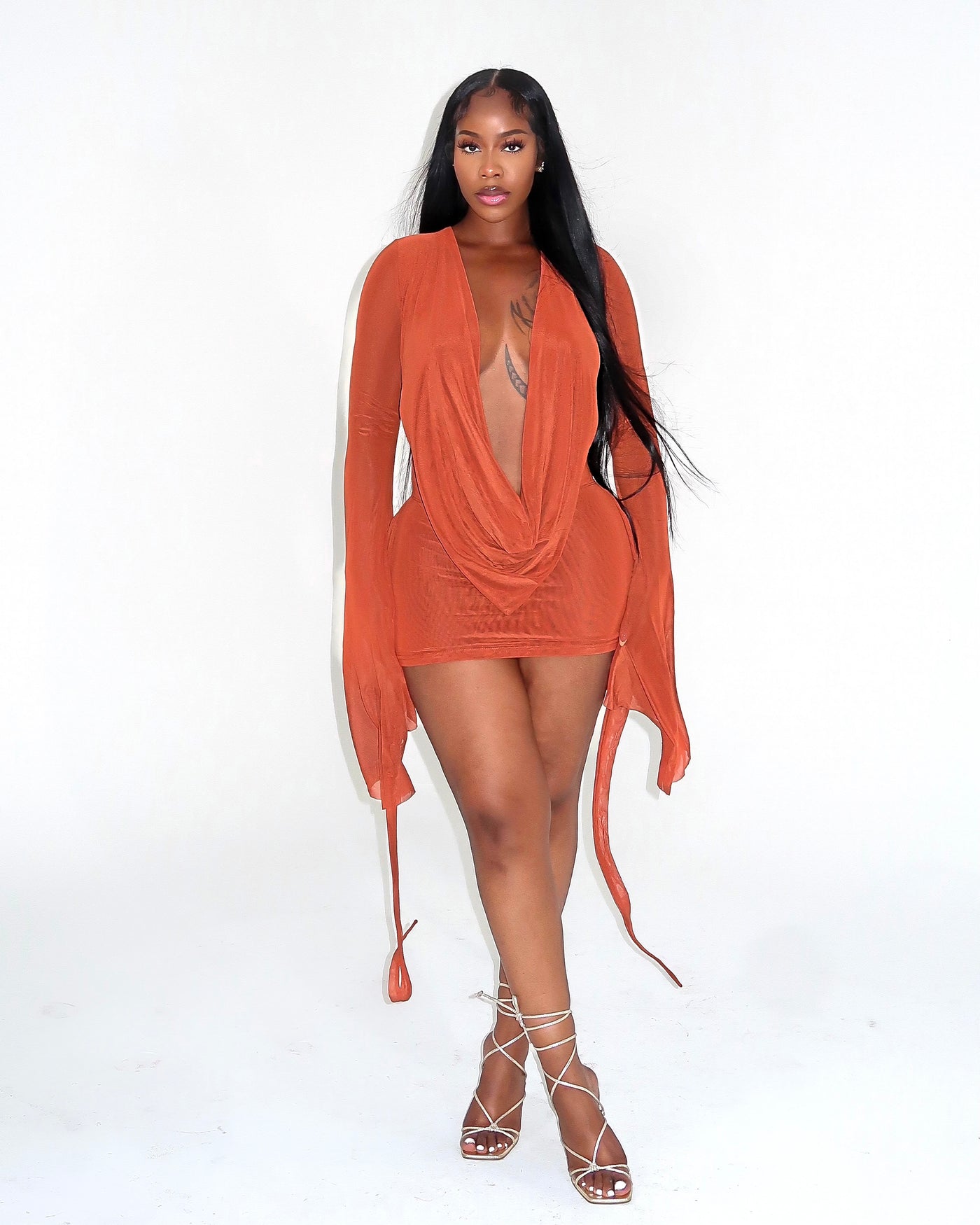 Carbon II Dress - Copper ( Ships 9/1 )