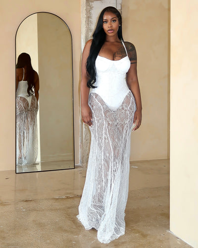 Racy Dress - White