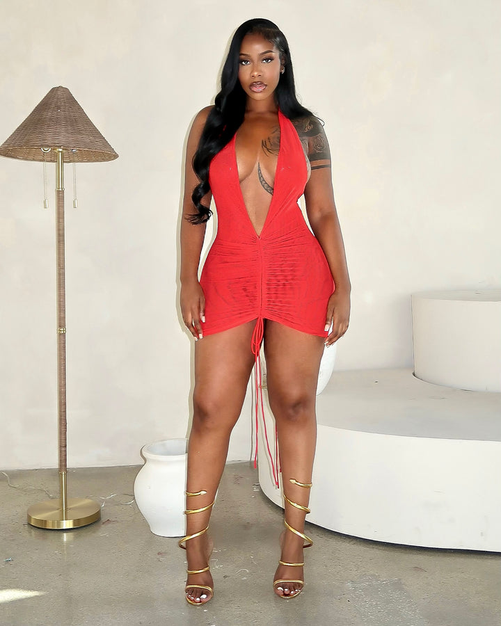 Suga Dress - Red